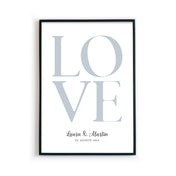 Heiraten aus Liebe - Personalisiertes Geschenk