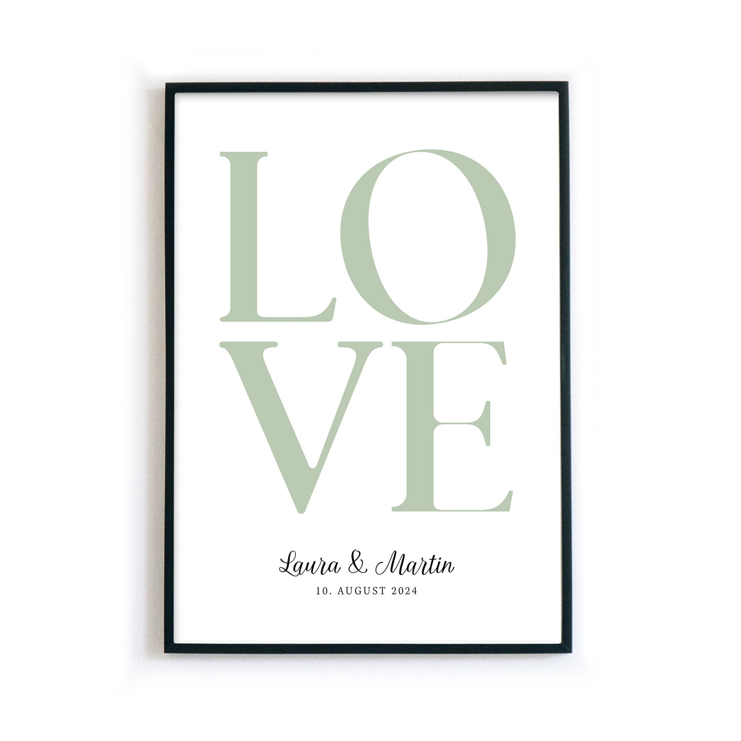 Heiraten aus Liebe - Personalisiertes Geschenk