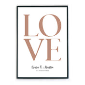 Heiraten aus Liebe - Personalisiertes Geschenk