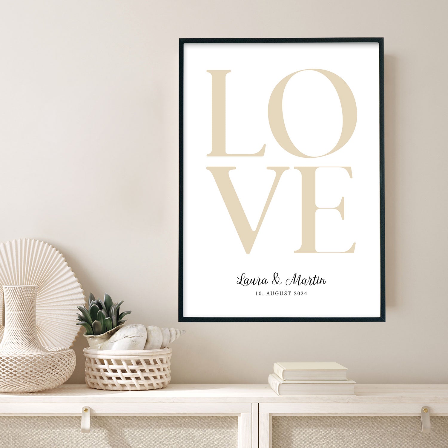 Heiraten aus Liebe - Personalisiertes Geschenk