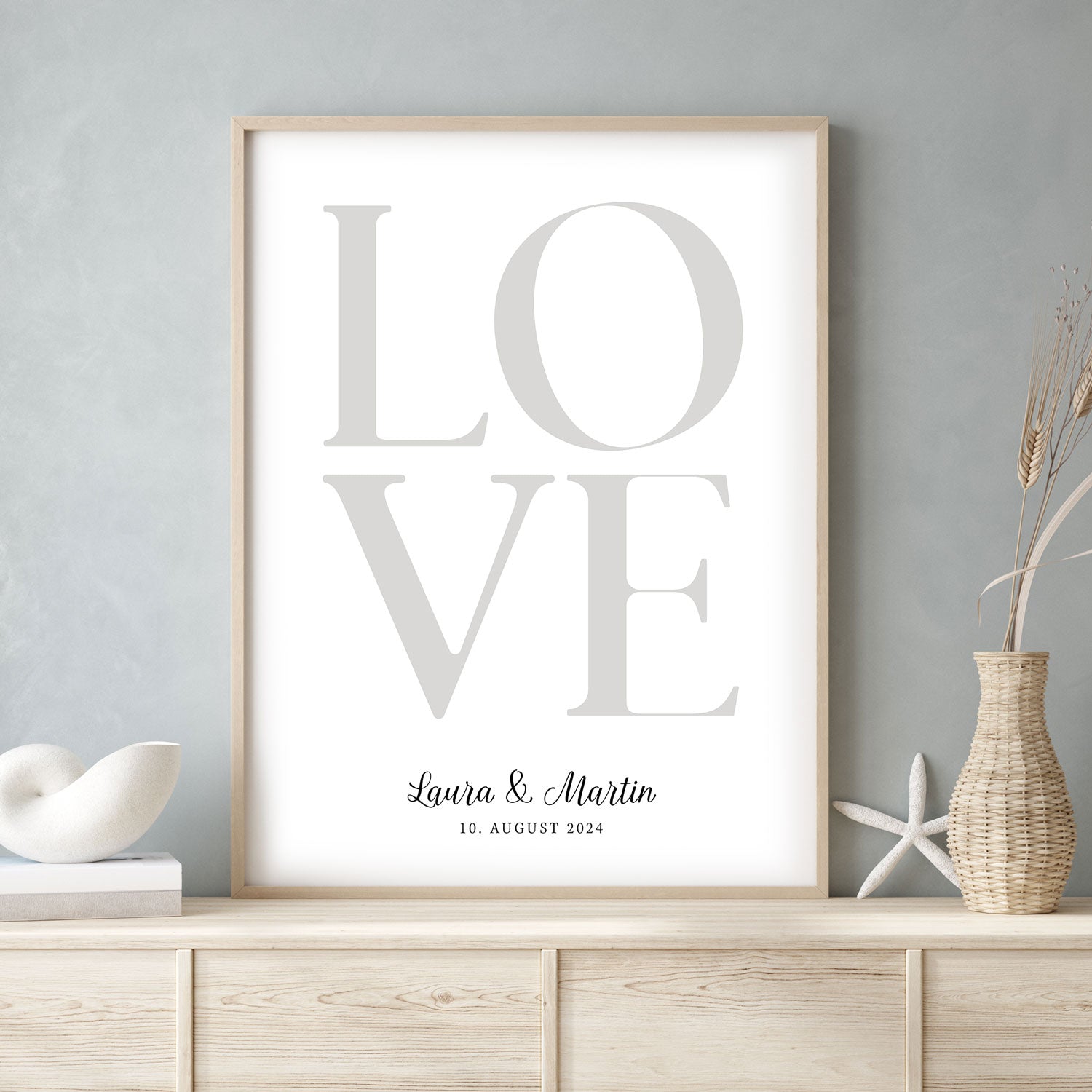 Heiraten aus Liebe - Personalisiertes Geschenk