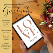 Heiraten aus Liebe - Personalisiertes Geschenk