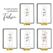 We said yes Poster - Hochzeitsgeschenk