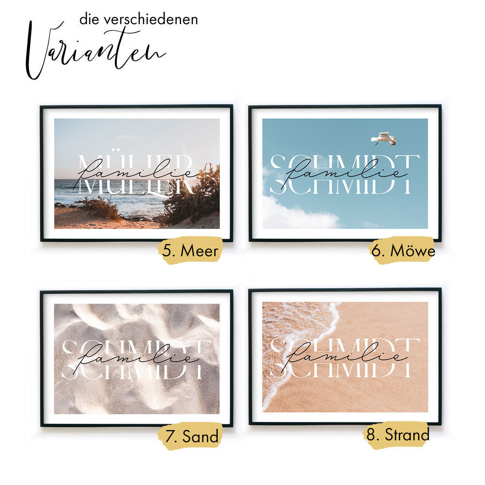 Familienname mit Bild