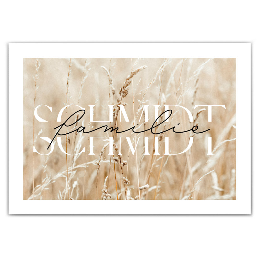 Familienname mit Bild