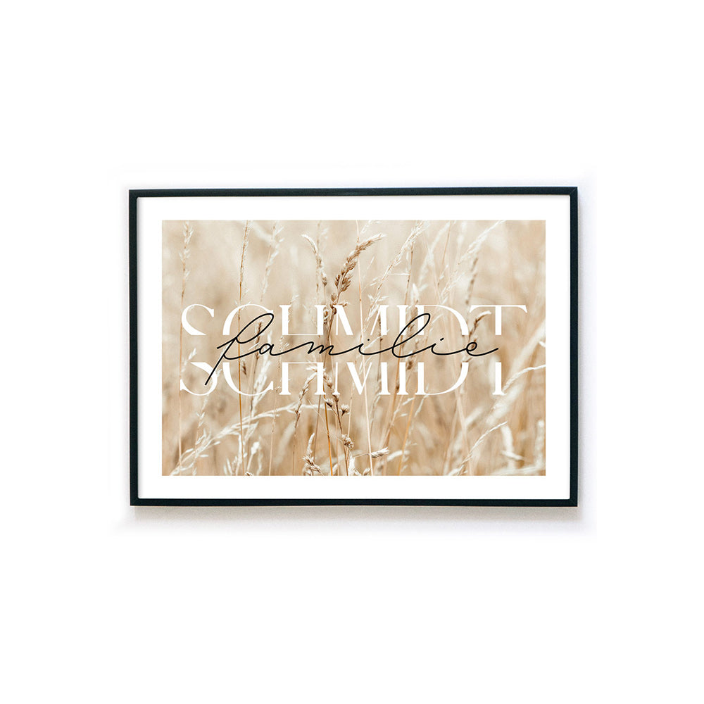 Familienname mit Bild