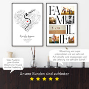 Familien Erinnerungen - Fotocollage