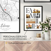 Familien Erinnerungen - Fotocollage