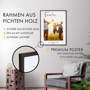 Familienfoto - Personalisiertes Geschenk