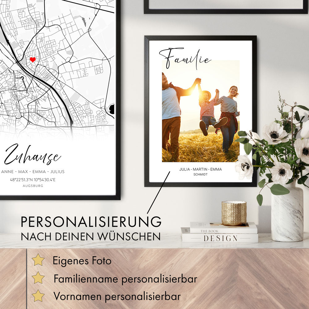 Familienfoto - Personalisiertes Geschenk