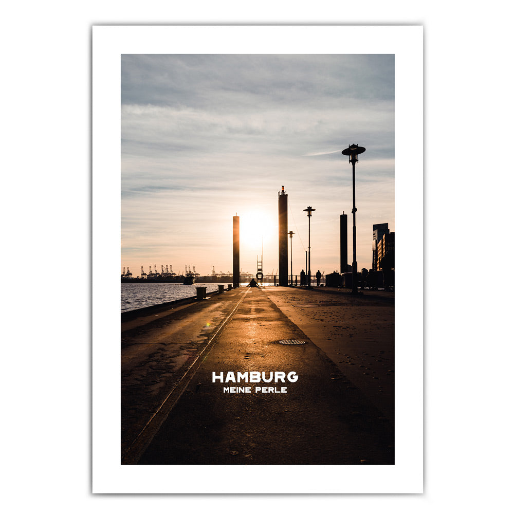 Sunset Dream am Hamburger Hafen
