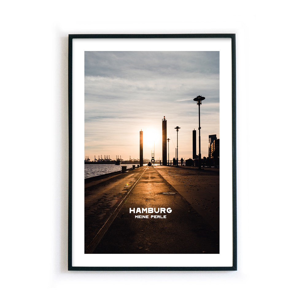 Sunset Dream am Hamburger Hafen