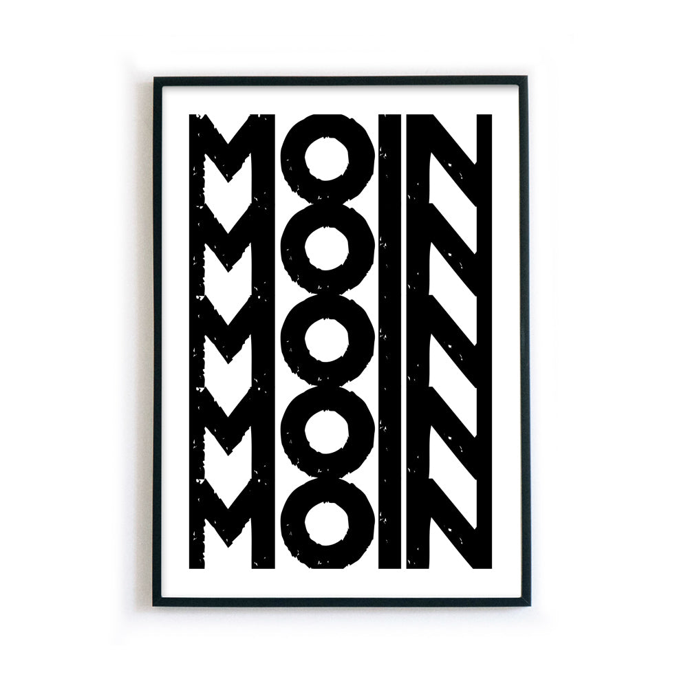 Moin Art Poster - Hamburg