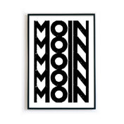 Moin Art Poster - Hamburg