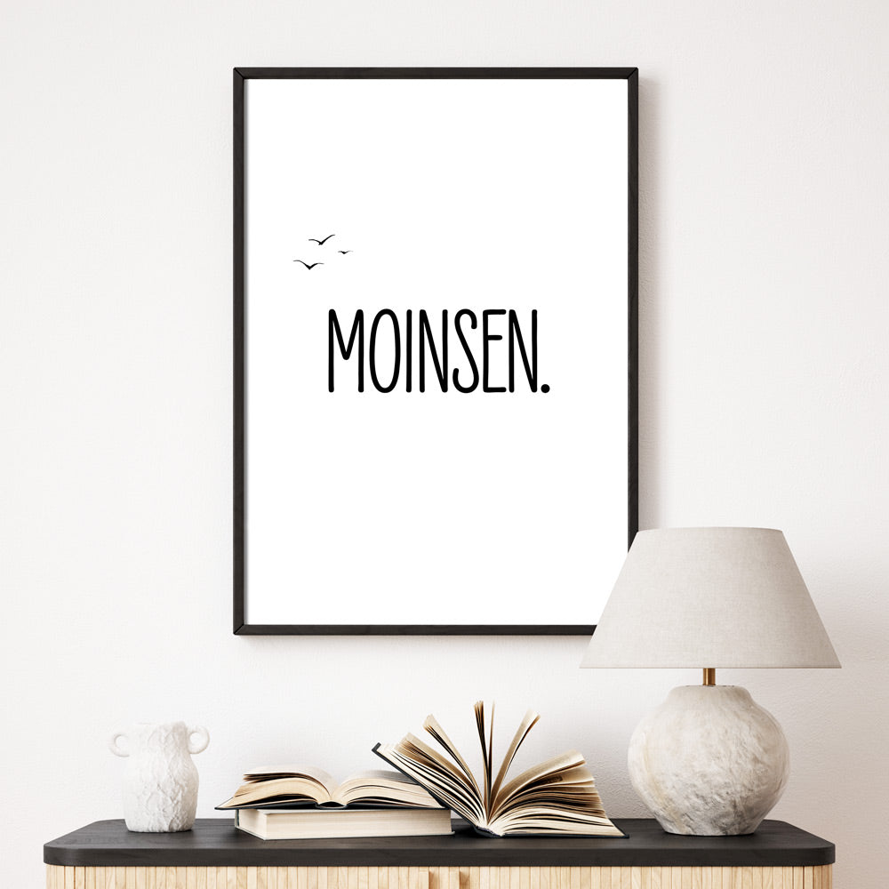Moinsen Typo Poster