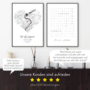 Familien Poster - Kreuzworträtsel Personalisiert