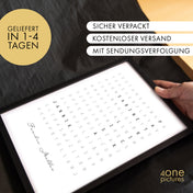 Familien Poster - Kreuzworträtsel Personalisiert