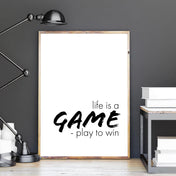 Comfort Zone & Game - Motivation Poster