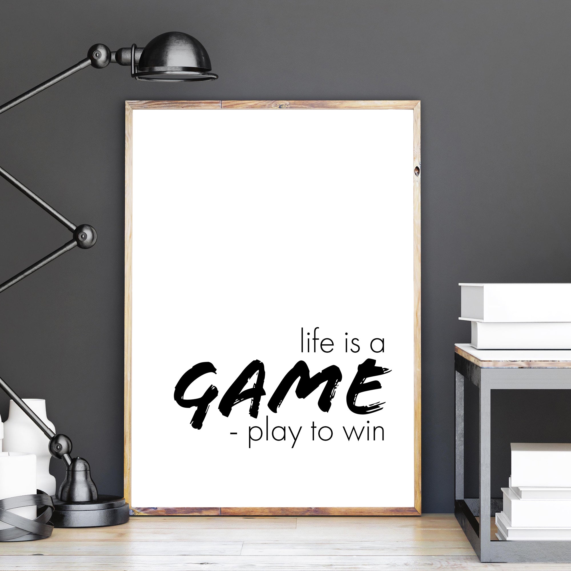 Comfort Zone & Game - Motivation Poster