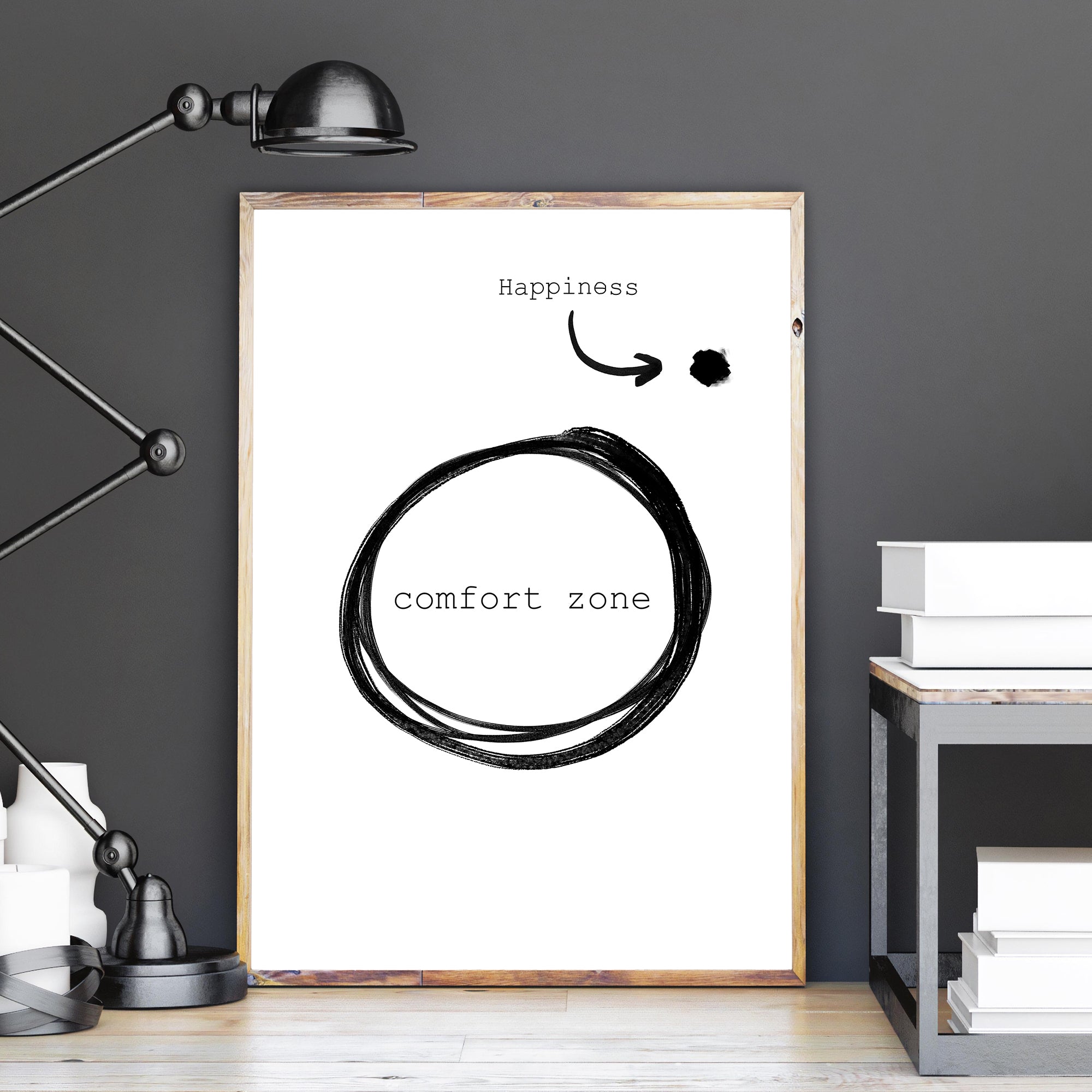 Comfort Zone & Game - Motivation Poster