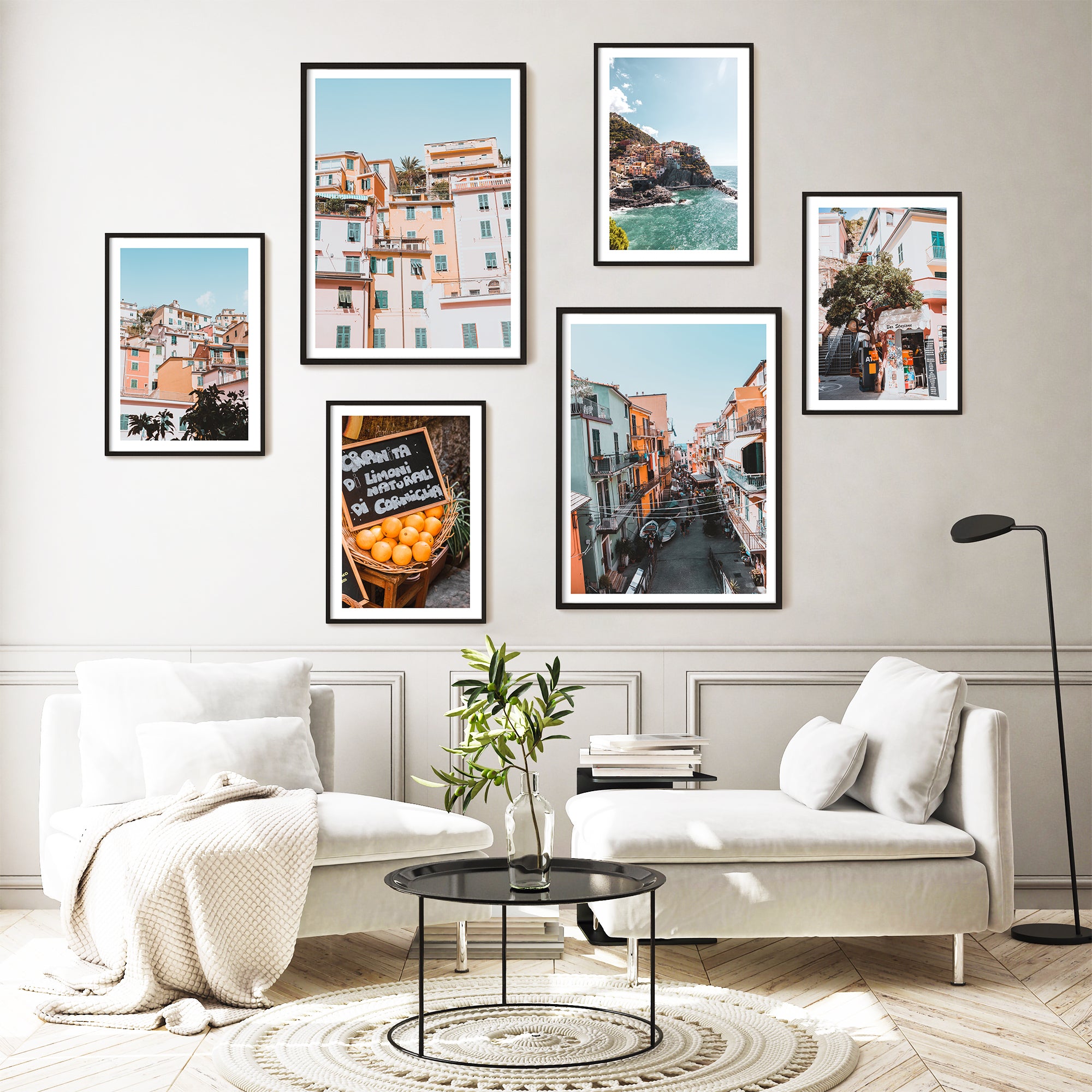 Hell & Pastell - Italien Poster Set