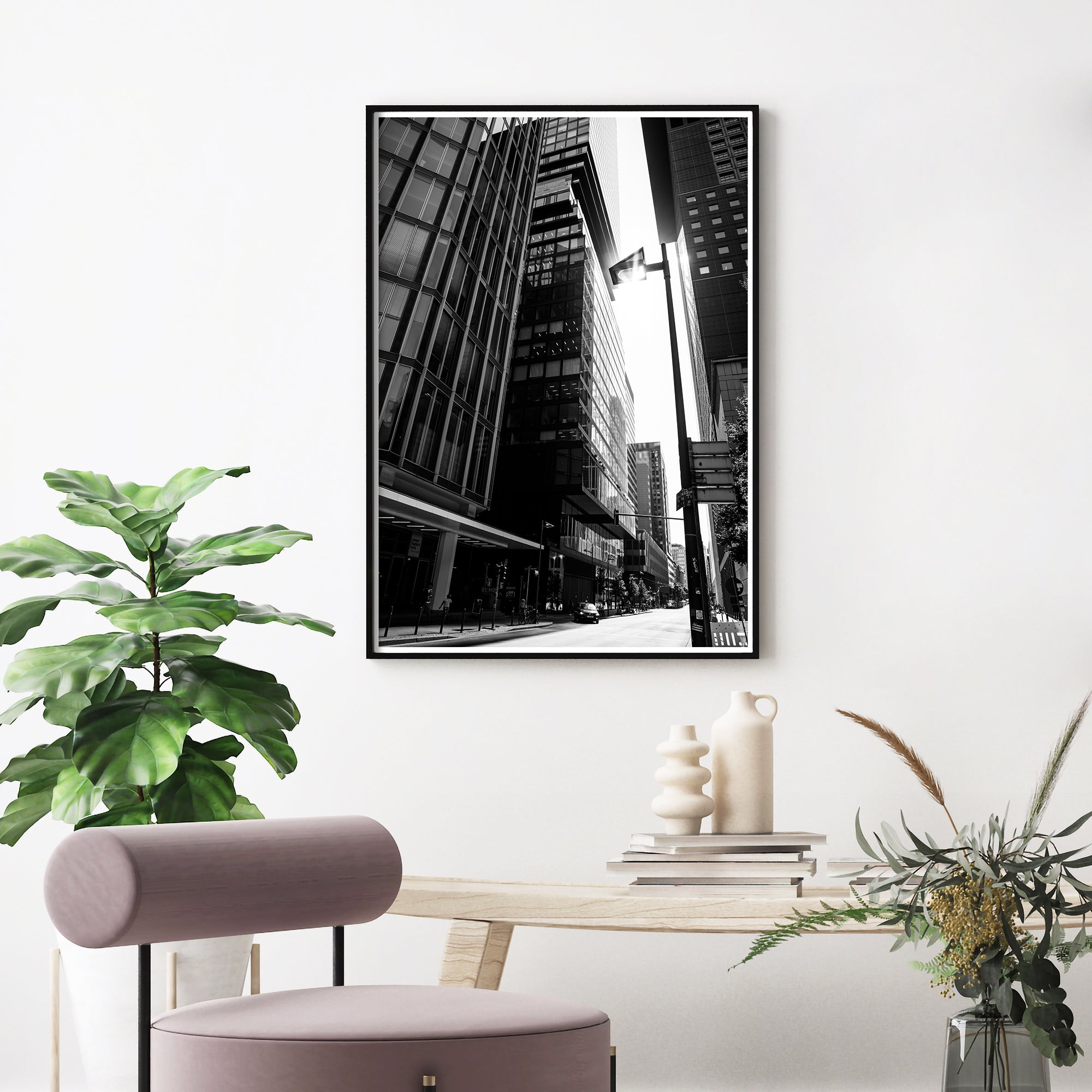 Street Lamp | Frankfurt Poster