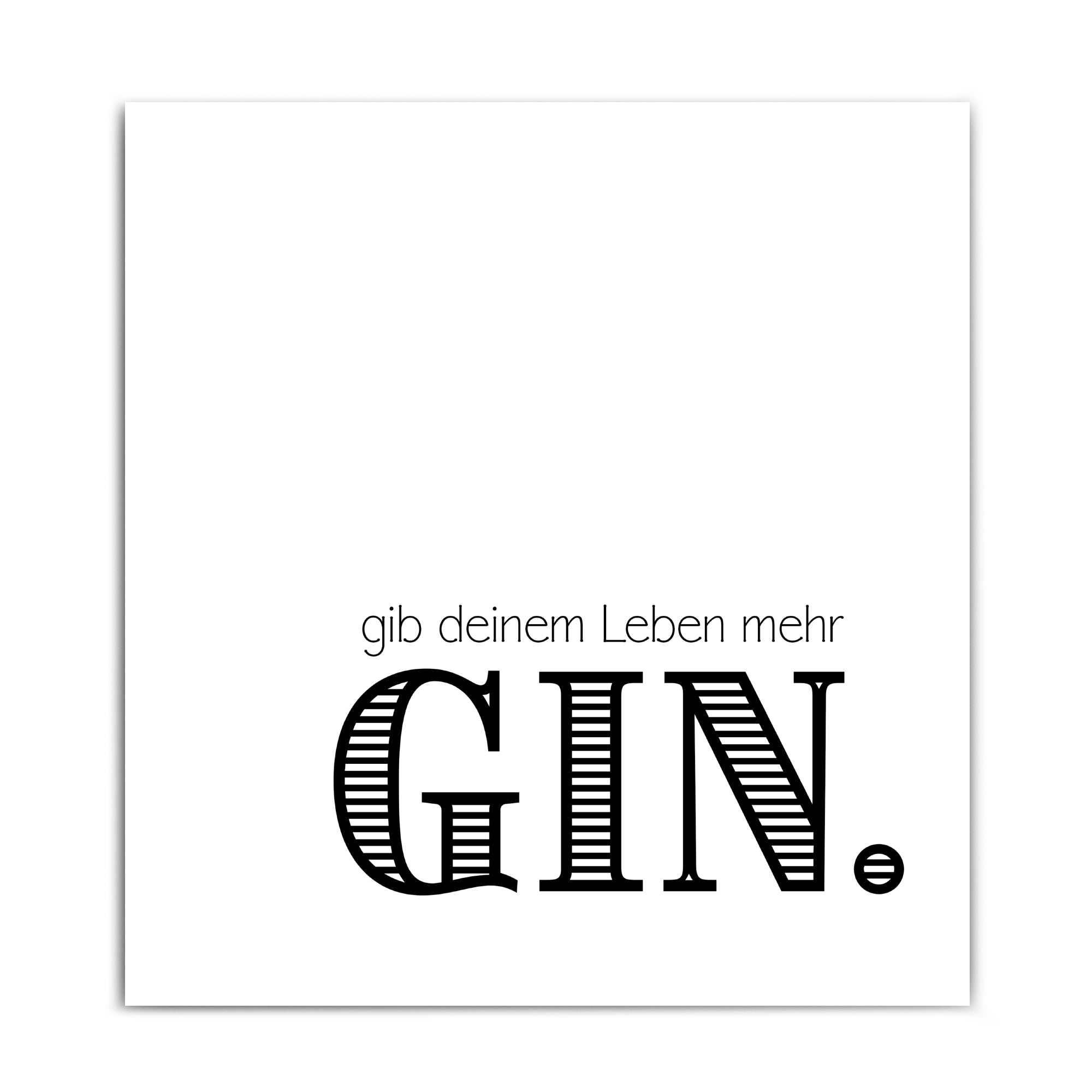 mehr GIN.