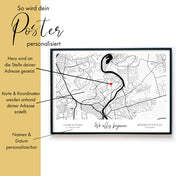 Wo alles begann Poster - Karte Querformat