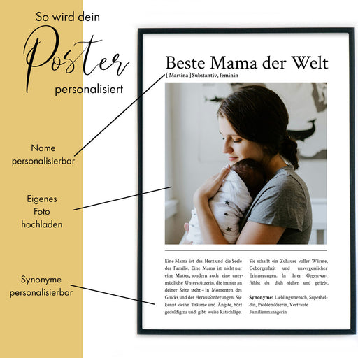 Beste Mama der Welt Definition Bild