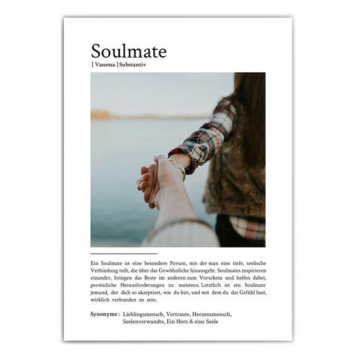 Soulmate Definition Poster