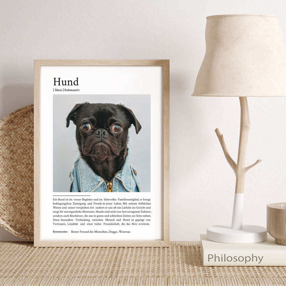 Hund Definition Poster