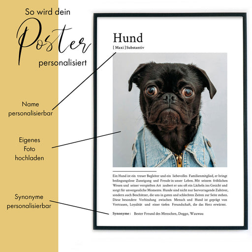 Hund Definition Poster