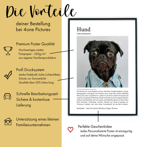 Hund Definition Poster