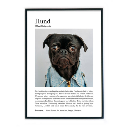 Hund Definition Poster