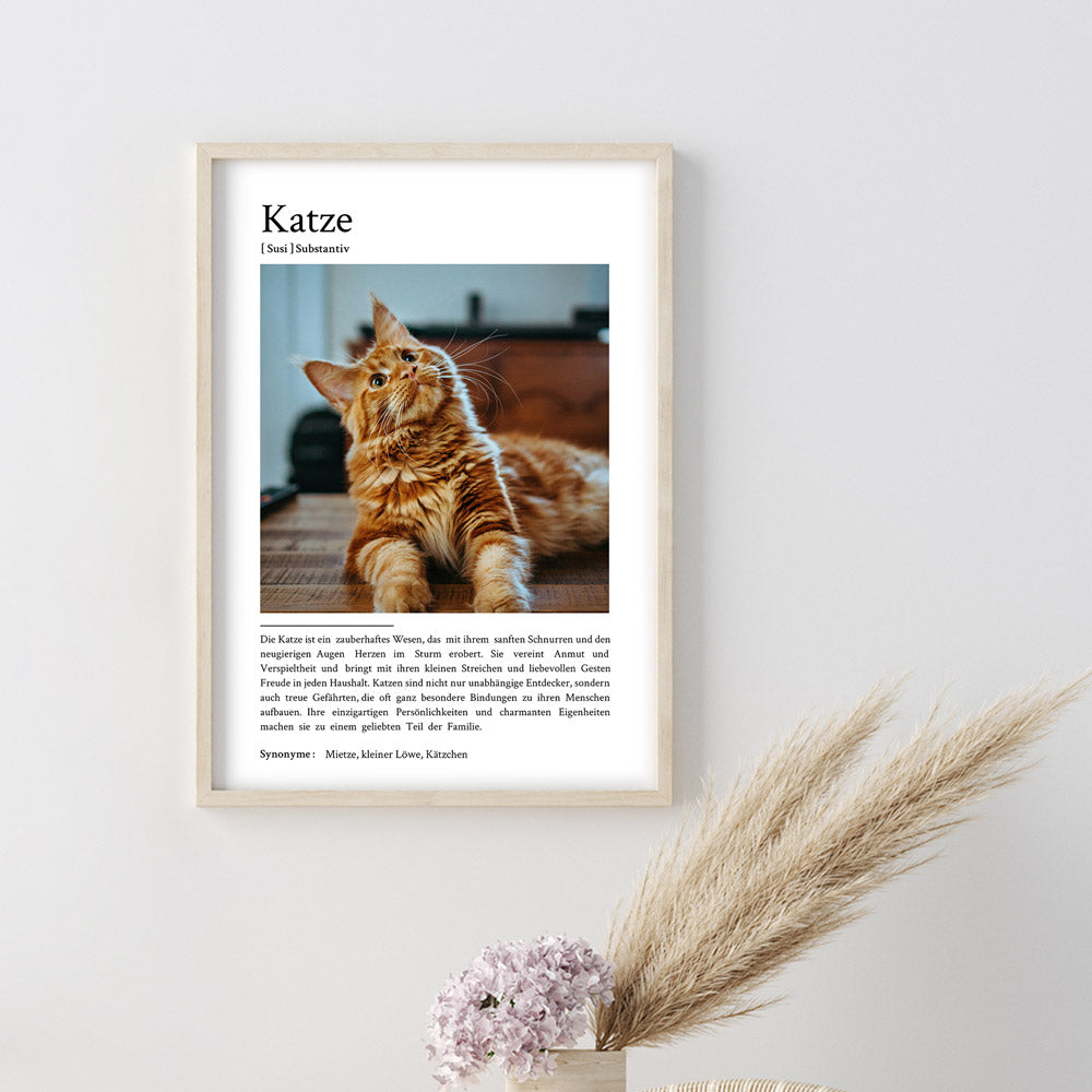 4one-Pictures-Personalisiert-geschenk-katze-haustier-andenken-definition-poster-bilderrahmen-deko-2.jpg