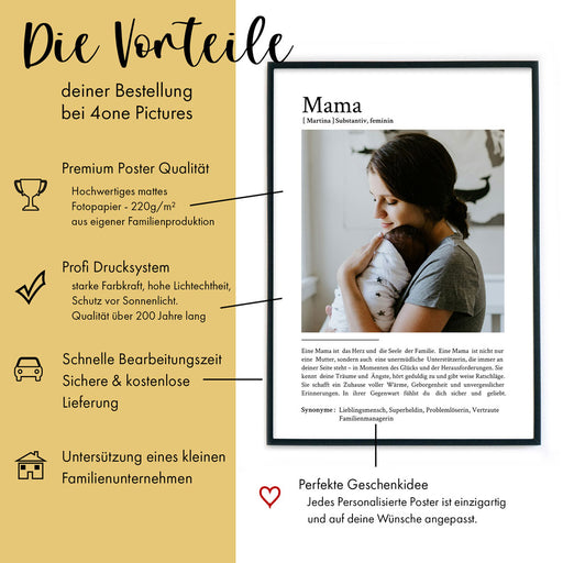 Mama Definition mit Foto