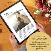 Papa Definition Poster mit eigenem Foto