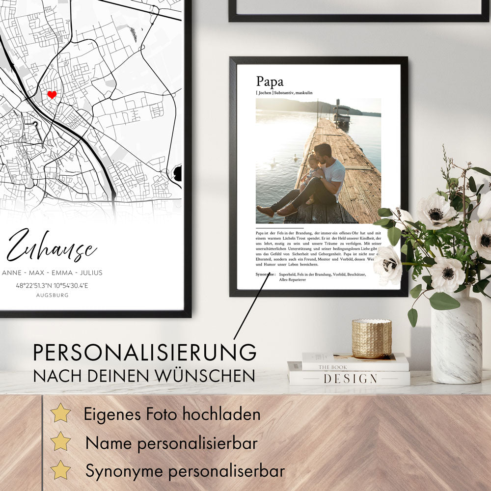 4one-Pictures-Personalisiert-geschenk-papa-definition-vatertag-poster-im-rahmen-7.jpg