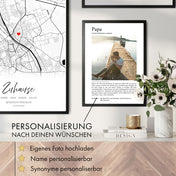 Papa Definition Poster mit eigenem Foto
