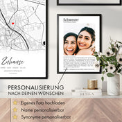 Schwester Definition - Personalisiertes Geschenk