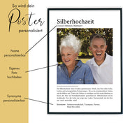 Silberhochzeit Definition Poster