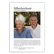 Silberhochzeit Definition Poster