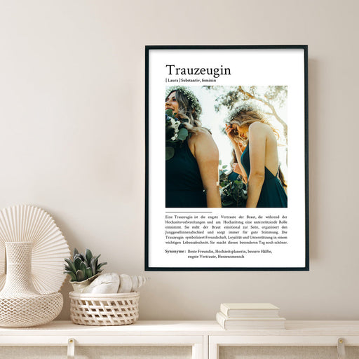 Trauzeugin Definition Poster