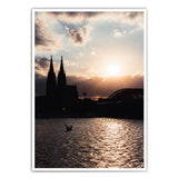 Atemberaubender Köln Skyline Poster