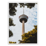 Kölner Fernsehturm - Retro Poster