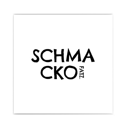 Schmackofatz - Witziges Küchenposter