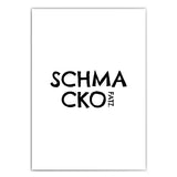 Schmackofatz - Witziges Küchenposter