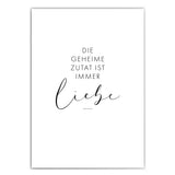 Geheime Zutat - Küchen Poster