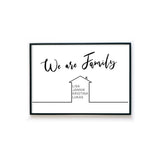 We are Family - Familienposter