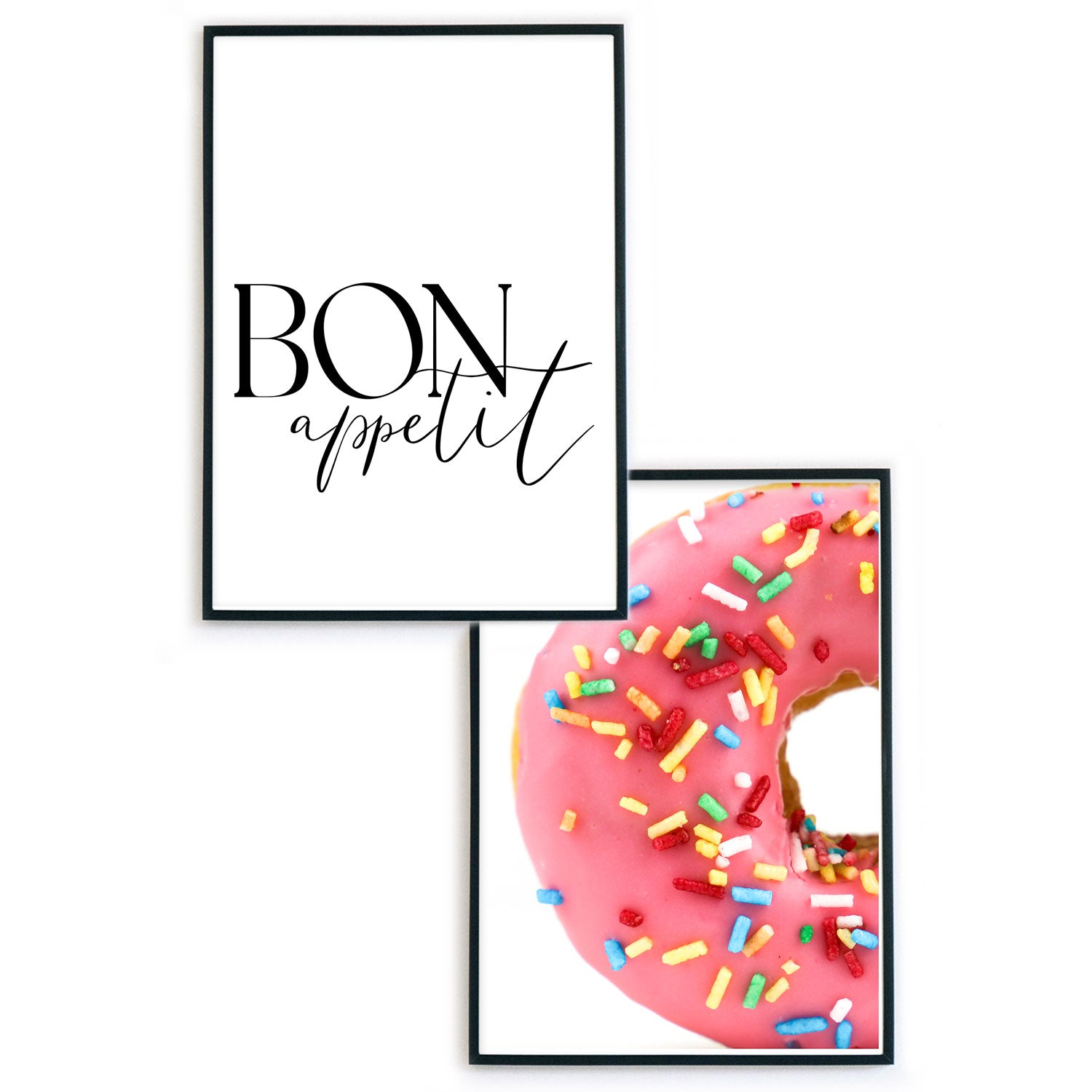 4one-pictures-2er-poster-set-kueche-kitchen-a4-a3-bon-appetit-typo-hungry-quotes-spruch-bild-donut-pink-neu.jpg